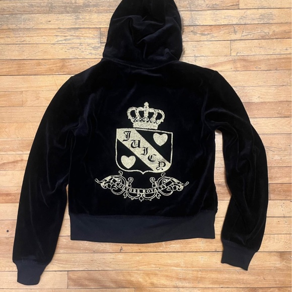 Juicy Couture rabbit fur hoodie - Picture 2 of 3